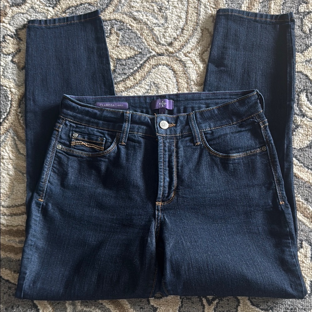 NYDJ size6 Clarissa ankle Jeans